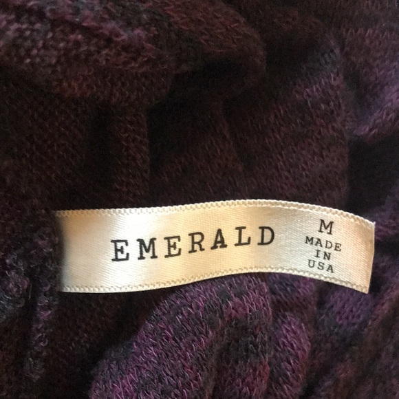 Emerald wrap sweater cardigan size Medium - Picture 13 of 14